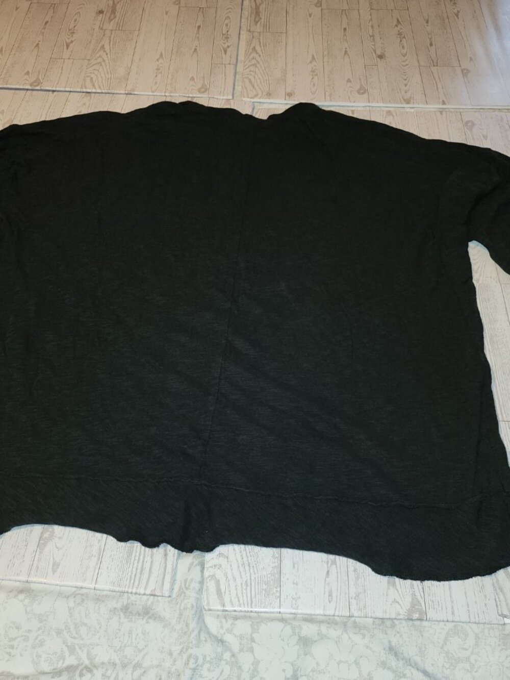 Time and Tru Women's Black Long Sleeve Top XXXL (22) Soft Relaxed Fit - Picture 11 of 11